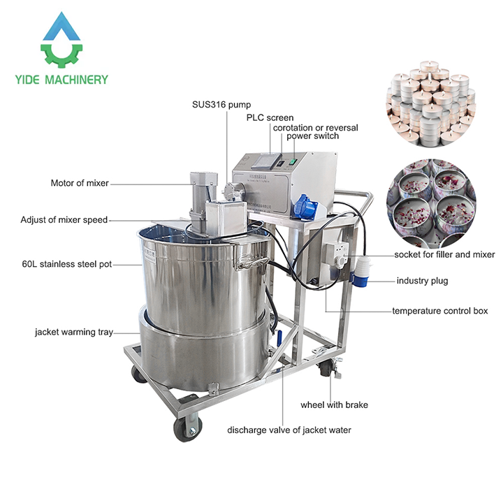 Introduction to Trolley Type Wax Warming with Filling Machine