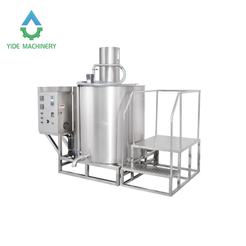 500l Stainless Steel Candle Melting Pot Electromagnetic Candle Machine