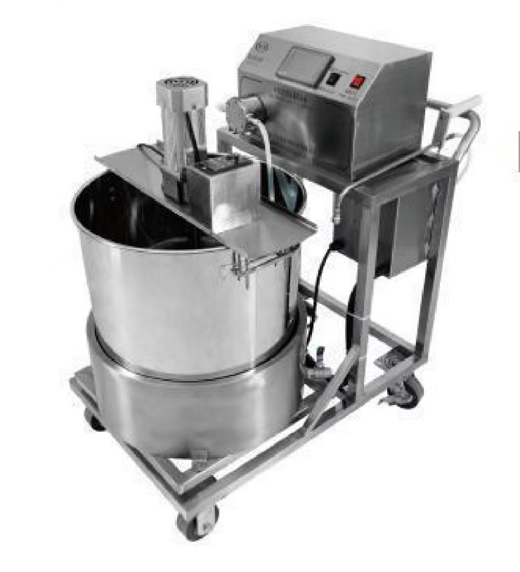 Movable Trolley Type Electronic Heating Melting and Filling Machine for Candle Making, Reduce Cost and Increase Efficiency