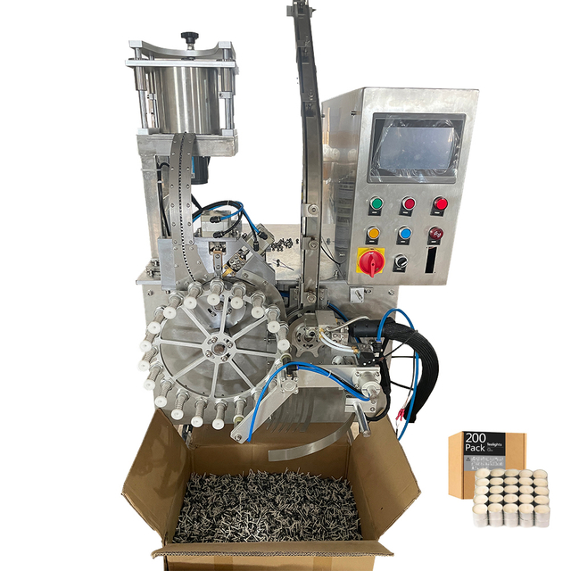 Tea Light Wick Inserting Machine