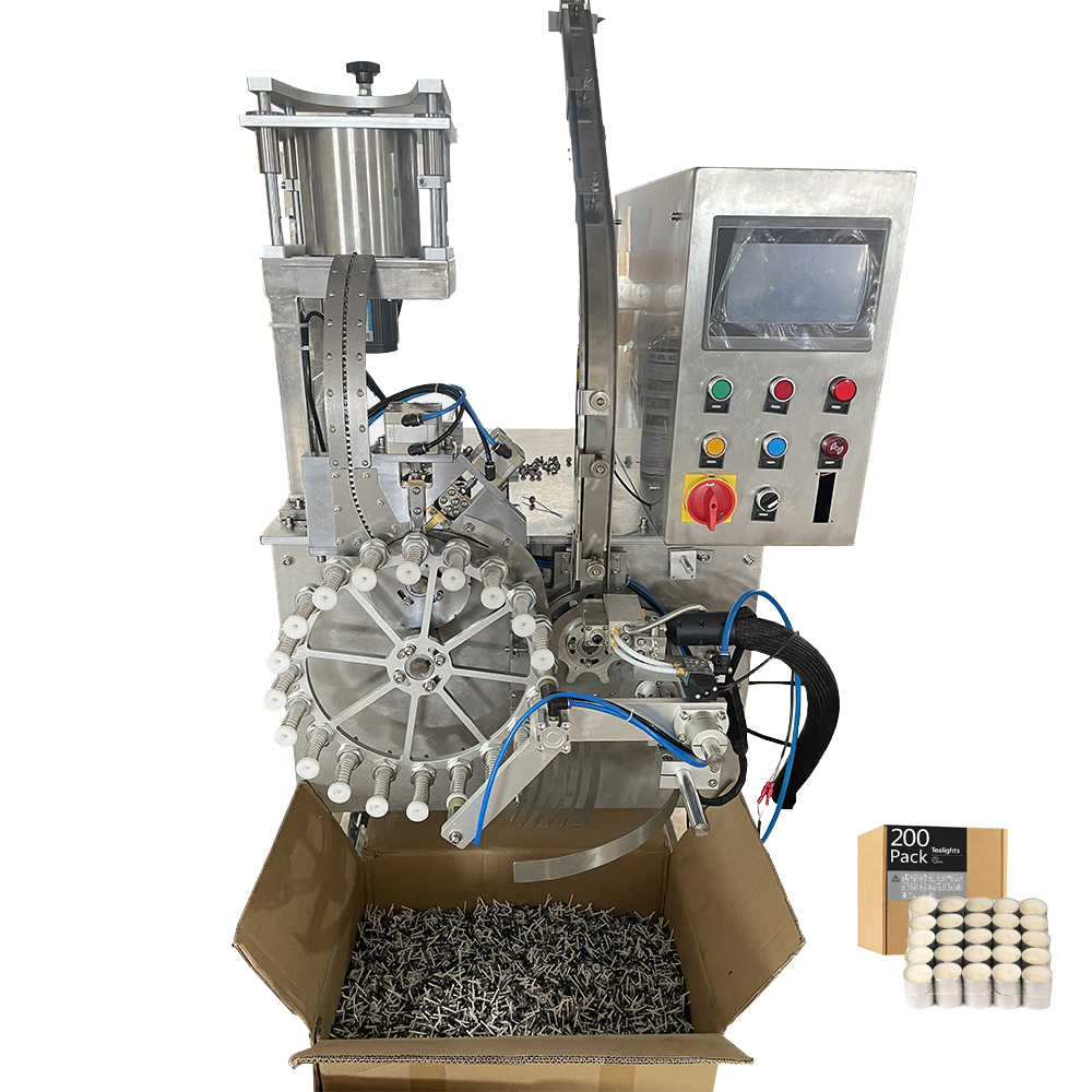 Tea Light Wick Inserting Machine