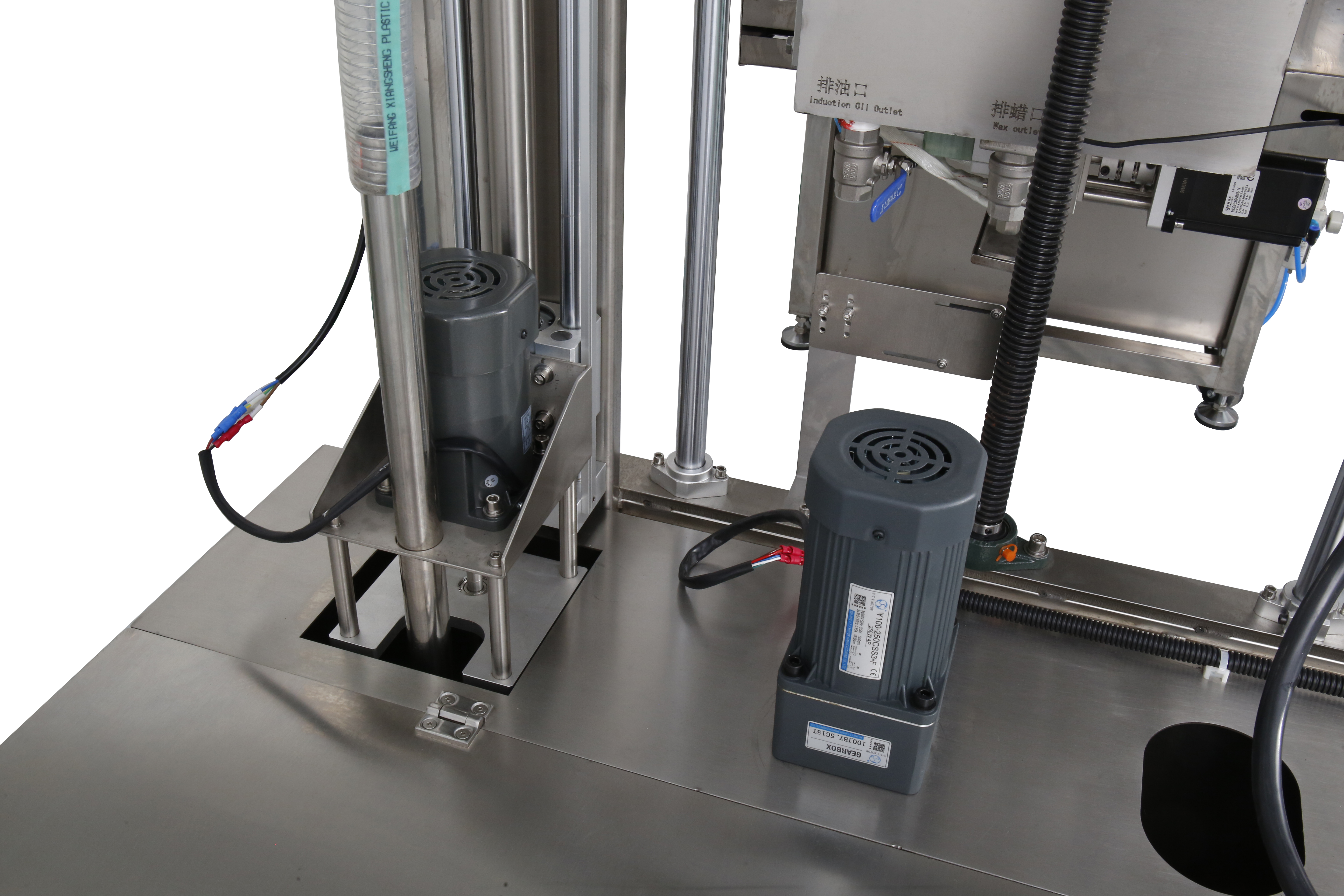 Factory New Design Stainless Steel 12 Heads Water Filling Station Electric Automatic Candle Making Equipment
