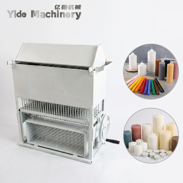 Pillar Candle Machine For Soy Paraffin Gel Bee Wax Pillar Candle Making Production Automatic Manufacturing Equipment Yide