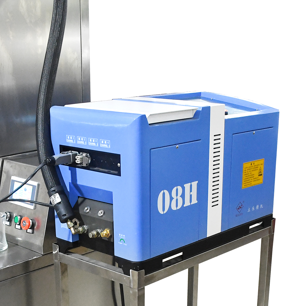 Semi Automatic Wick Setting Machine For Jar Tea Light Candle Production Line Manufacturing