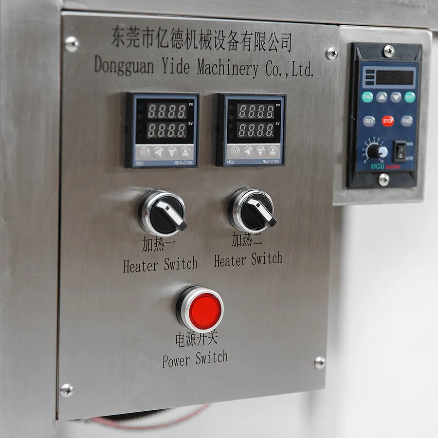 Wax melting equipment on a production floor