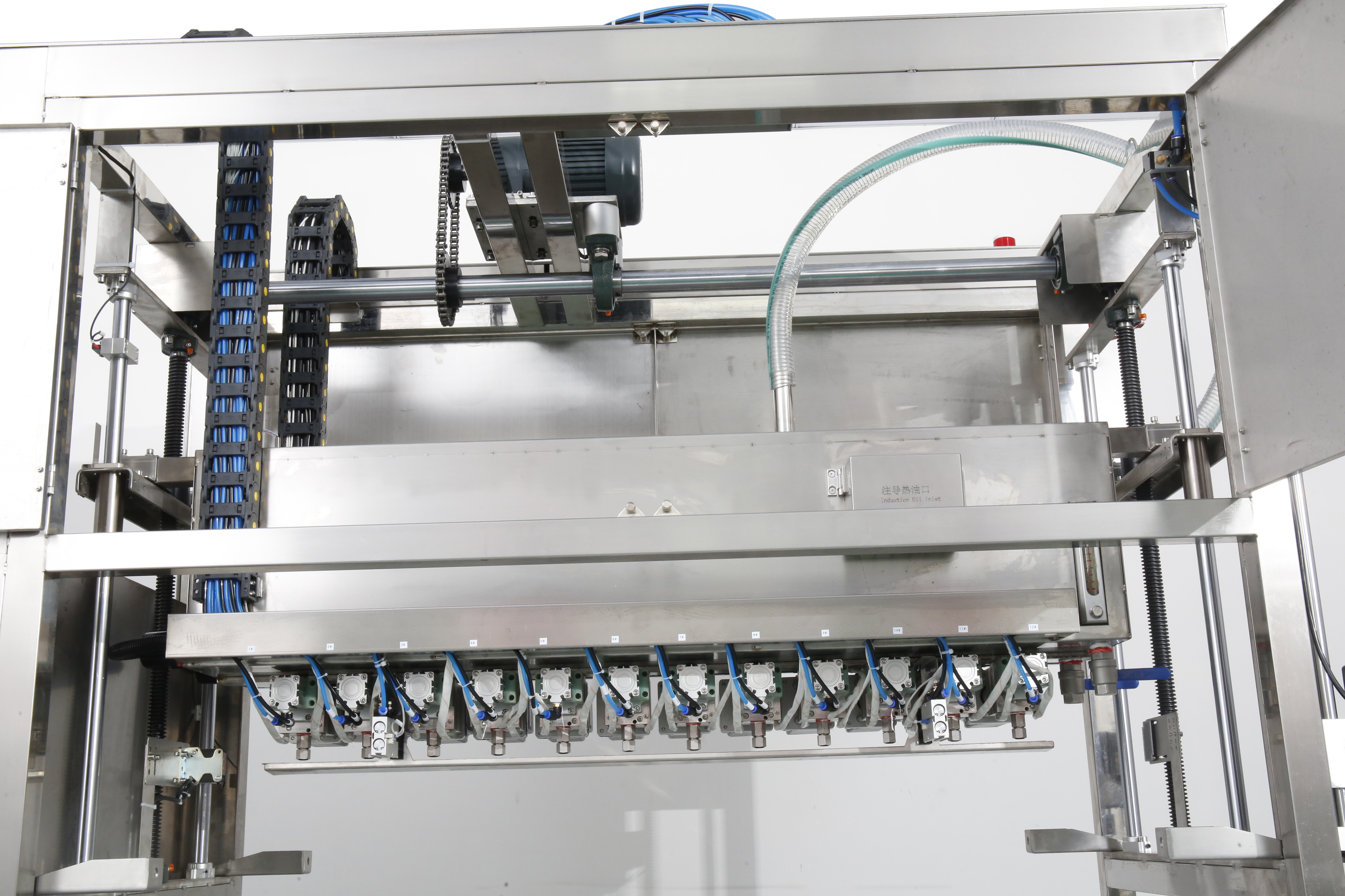 Factory New Design Stainless Steel 12 Heads Water Filling Station Electric Automatic Candle Making Equipment