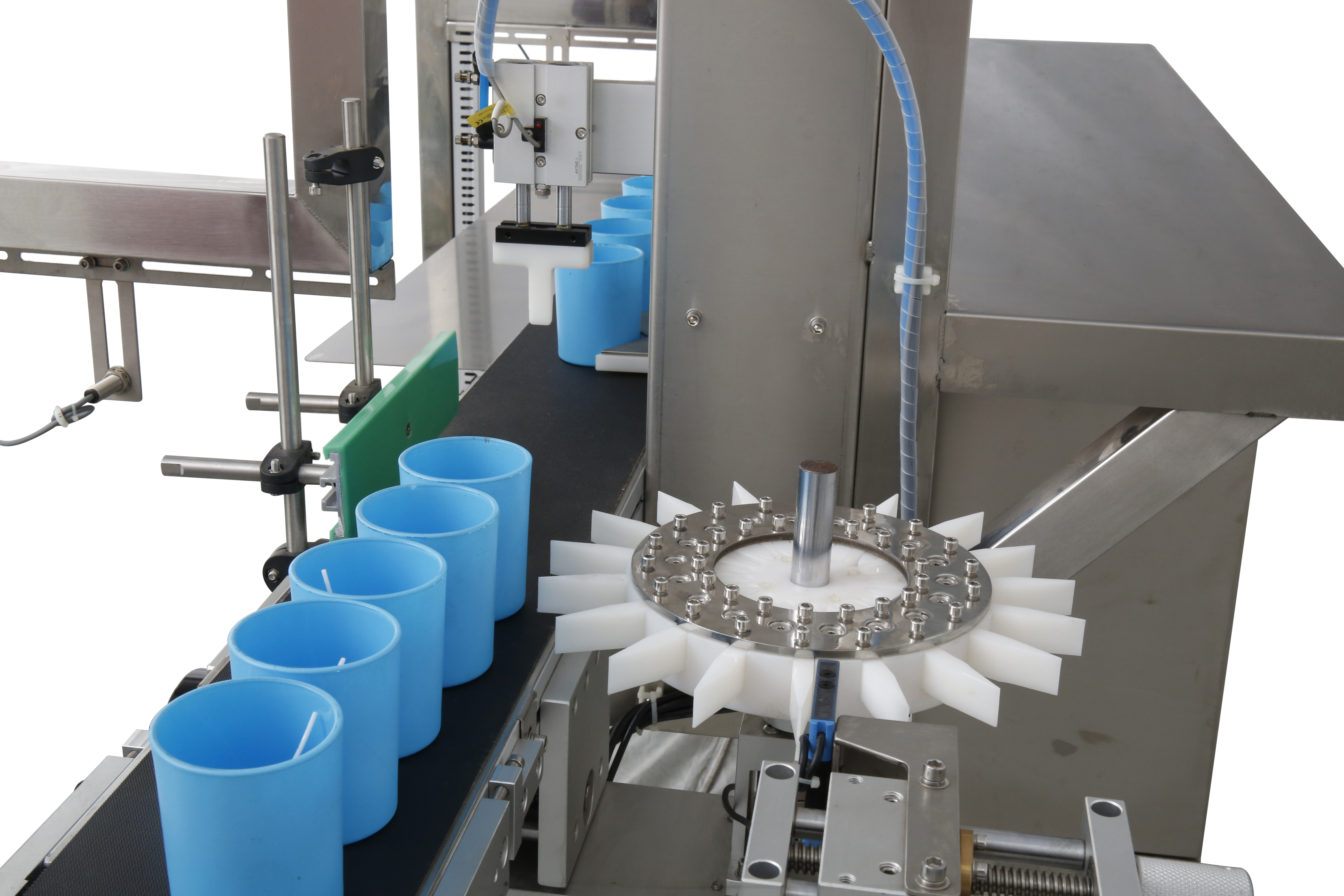 Auto Movable Table Cup Feeding System