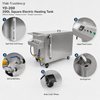 Yide 200L Stainless Steel Square Electric Wax Melting Tank with Digital Temperature Control