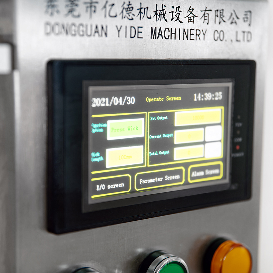 Automatic Candle Wick Cutting Equipment Machine For Industrial Production Line Manufacturing Process