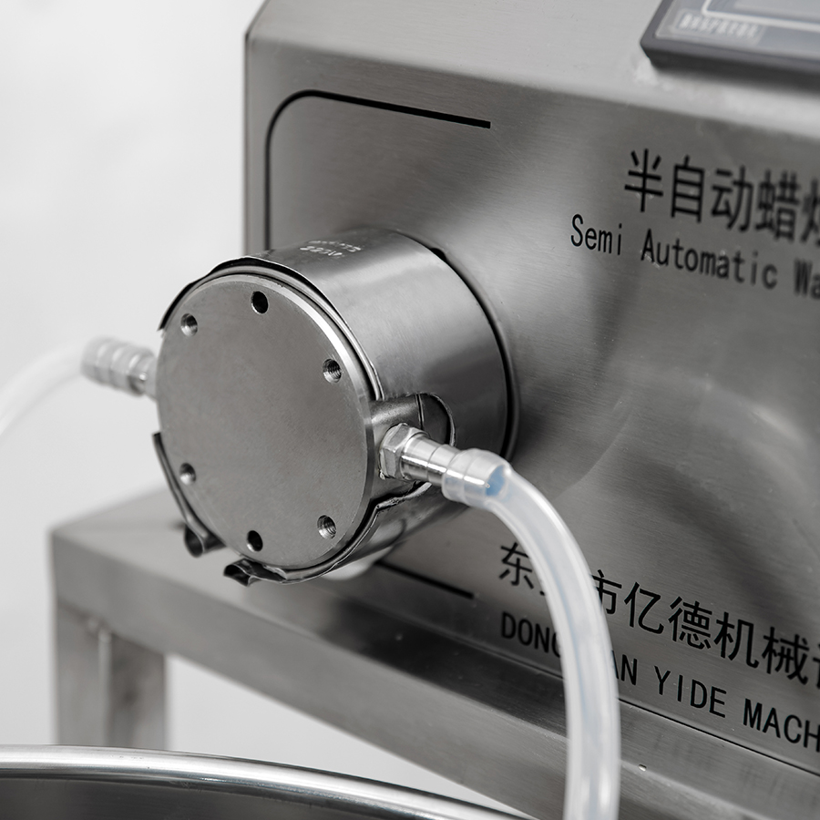 Movable Trolley Type Electronic Heating Melting and Filling Machine for Candle Making, Reduce Cost and Increase Efficiency