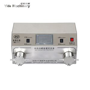 Industrial Candle Wax Filling Equipment Semi Auto Filler For Scented Soy Wax Container Production